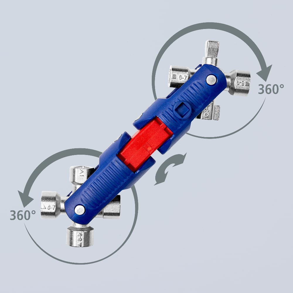Universalschlüssel JointKey Quadro Für gängige Absperrsysteme, view 7