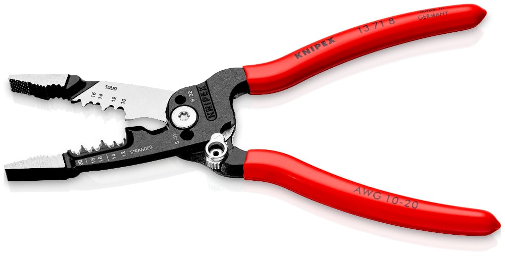 KNIPEX WireStripper Multifunktions-Elektrikerzangen Amerikanisches Modell, view 4