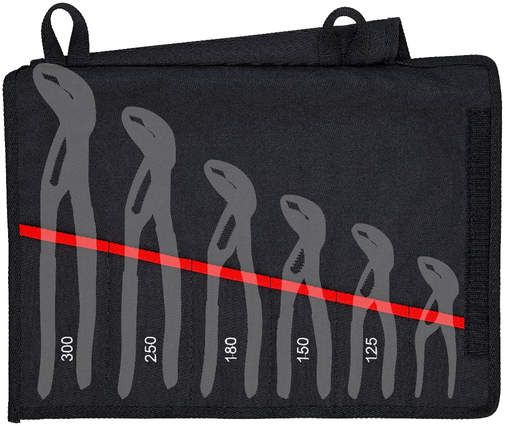 Rolltasche für KNIPEX Cobra® Leer 6 Fächer, view 3