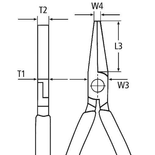 Weberzange, view 5