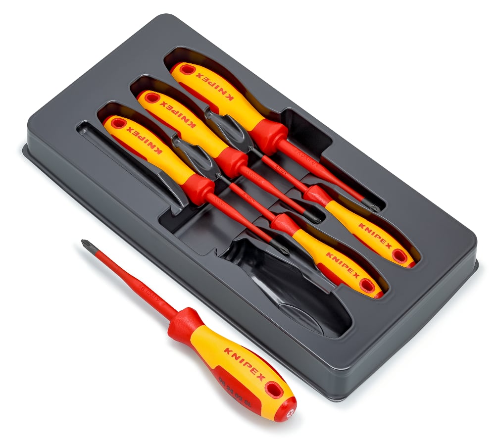 VDE Schraubendreher-Paket Phillips® / Pozidriv® 6-teilig, view 3