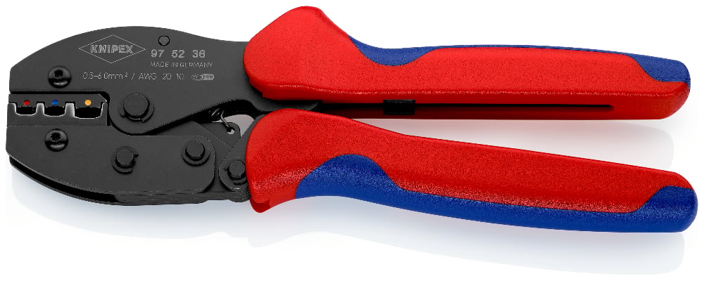 Knipex TwinGrip voor- en zijsnijtang | Antislip kunststof bekleed | Grijs geatramenteerd | Lengte 250 mm | Zelfbedieningskaart/blister - 82 01 250 SB