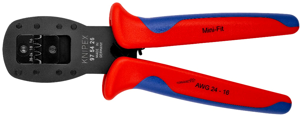 Pinza Per Connettori Scotchlok Knipex 155 Mm | Per Serrare Fili Senza Spellatura | Taglienti Induriti 60 HRC