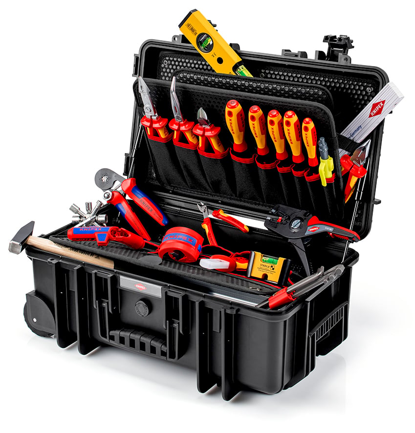 Werkzeugkoffer "Robust26 Move" Elektro 22-teilig
