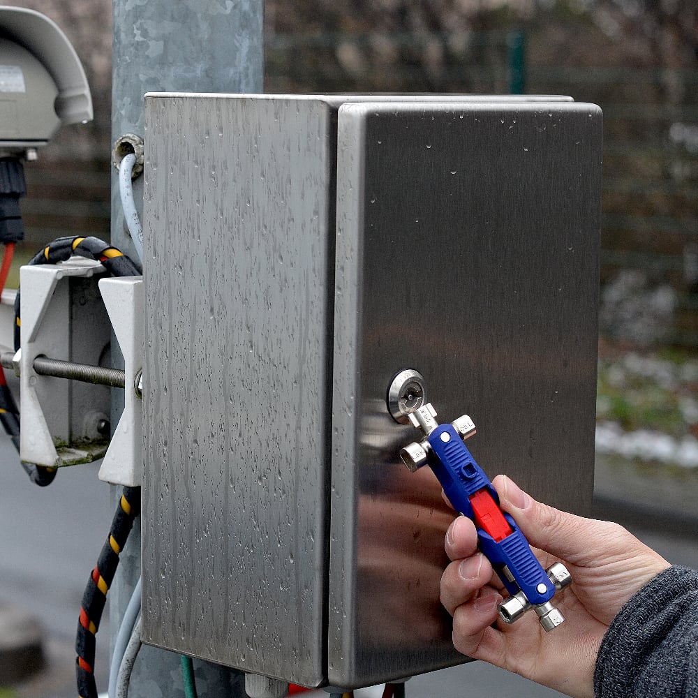 Universalschlüssel JointKey Quadro Für gängige Absperrsysteme, view 4