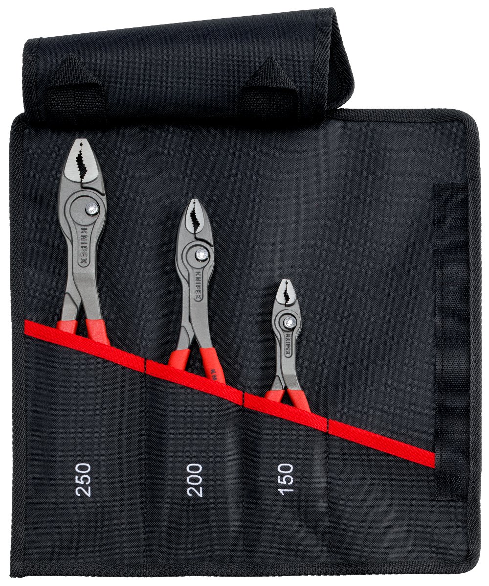 KNIPEX TwinGrip Frontgreifzange-Set 3-teilig