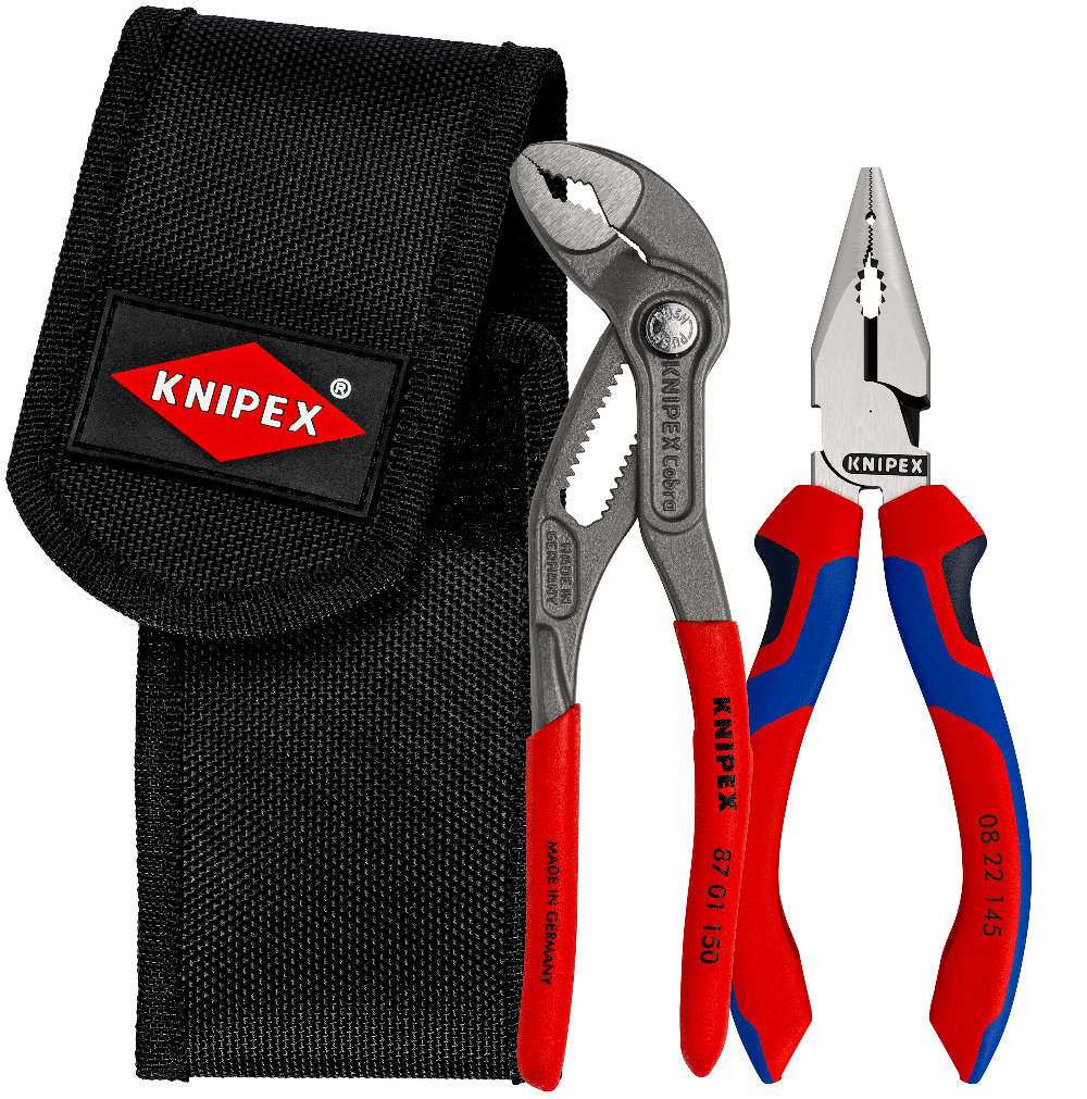Mini-Zangenset In Werkzeuggürteltasche 1 x 08 22 145, 1 x 87 01 150
