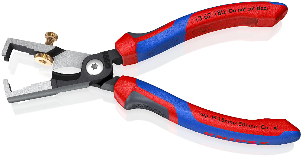 KNIPEX StriX® Abisolierzangen mit Kabelschere, view 3