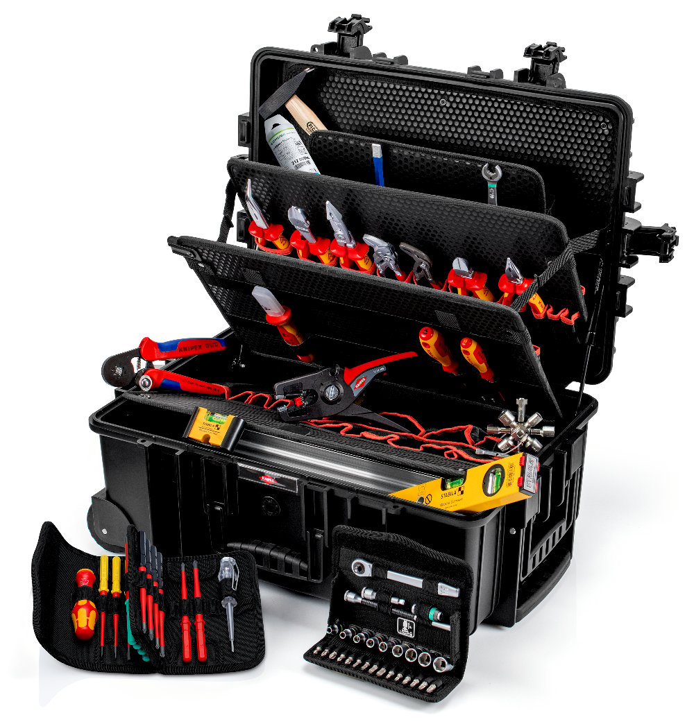 Werkzeugkoffer "Robust45 Move" Elektro 66-teilig