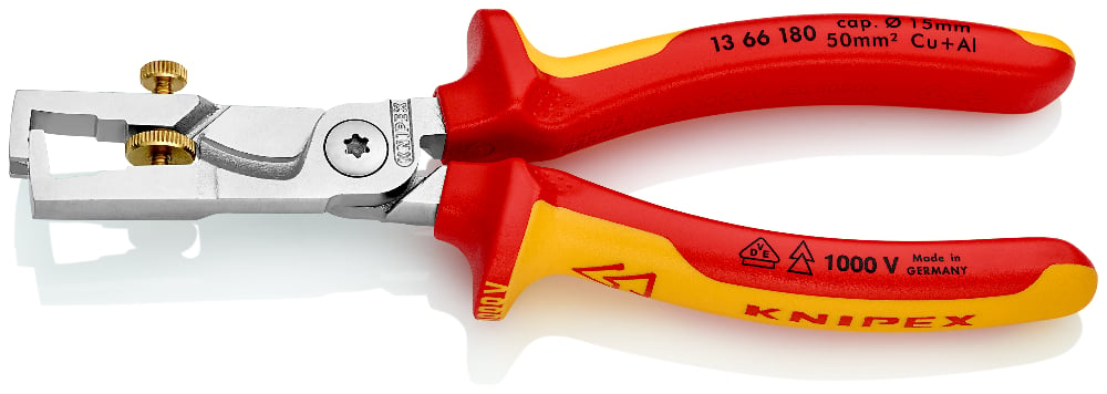KNIPEX StriX® Abisolierzangen mit Kabelschere