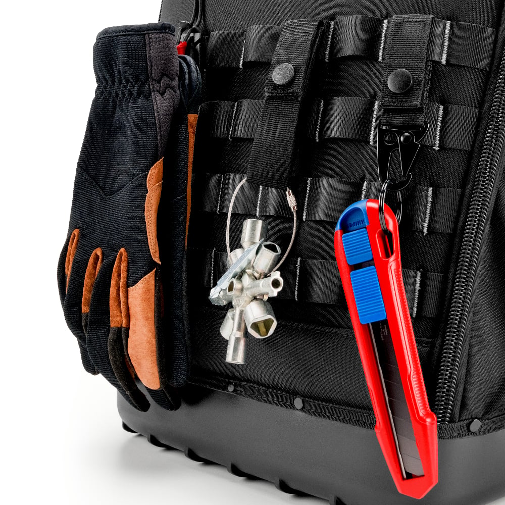KNIPEX Modular X18 Werkzeugrucksack Leer, view 13