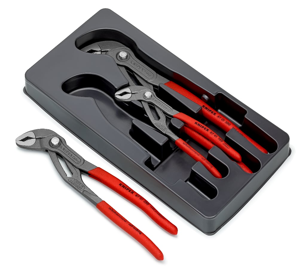 KNIPEX Cobra®-Paket 1 x 87 01 180, 1 x 87 01 250, 1 x 87 01 300, view 3