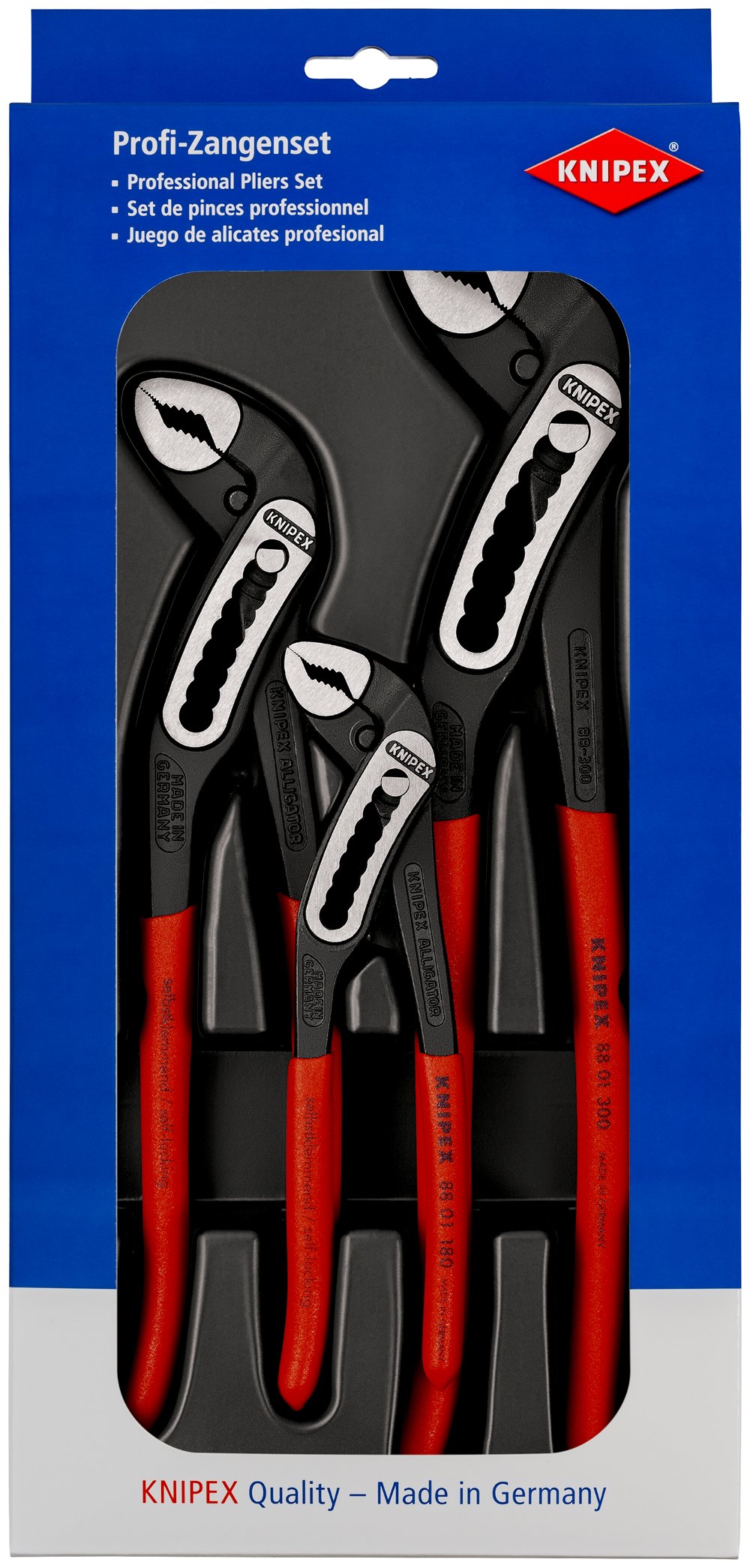 KNIPEX Alligator®-Paket 1 x 88 01 180, 1 x 88 01 250, 1 x 88 01 300, view 3