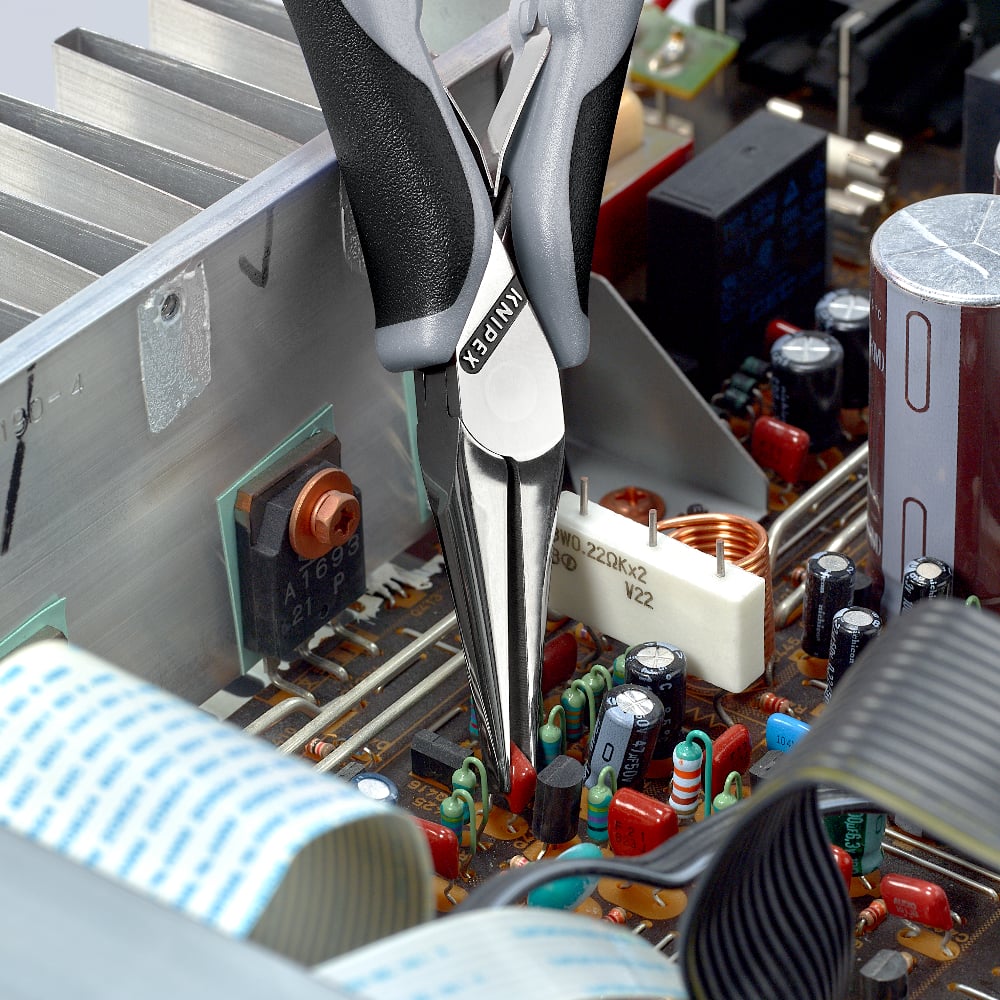 Elektronik-Greifzange ESD Mit durchgestecktem Gelenk, view 10