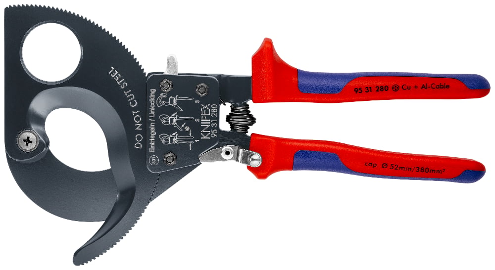 Cable Cutter (ratchet action) | KNIPEX
