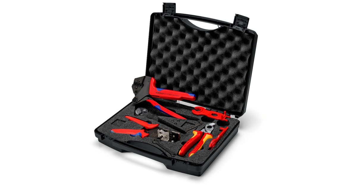 Tool Case for Photovoltaics For solar cable connectors MC4® 7