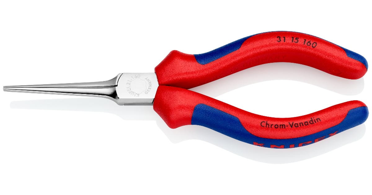 Flat Nose Pliers (Needle-Nose Pliers) | KNIPEX