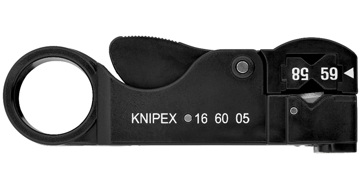 同軸ケーブル用ストリッピングツール | KNIPEX