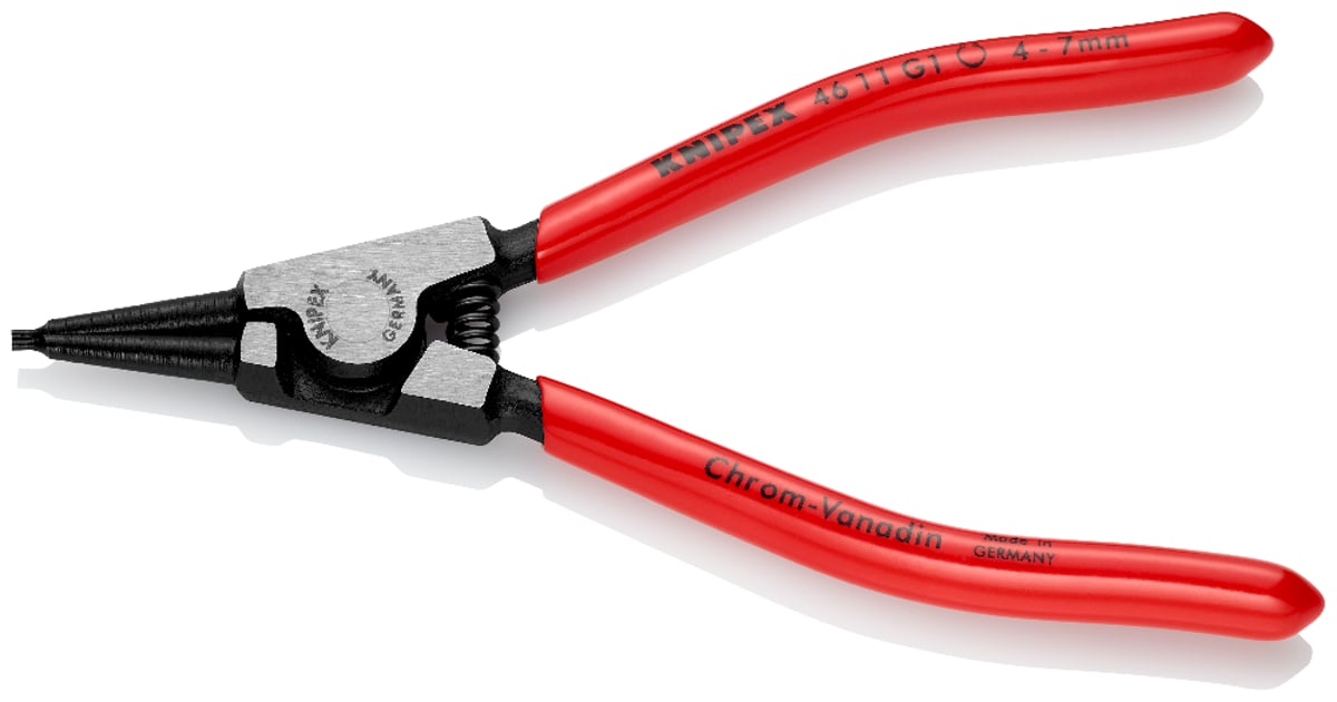 Circlip Pliers For grip rings on shafts | KNIPEX