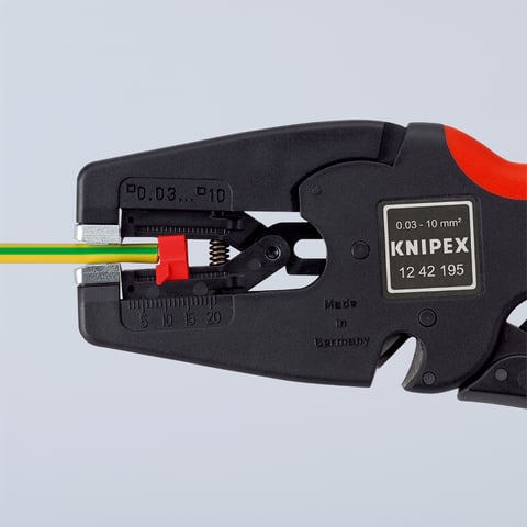 KNIPEX MultiStrip 10 Automatische Abisolierzange | KNIPEX