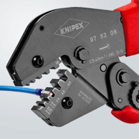Crimping Pliers For two-hand operation | KNIPEX
