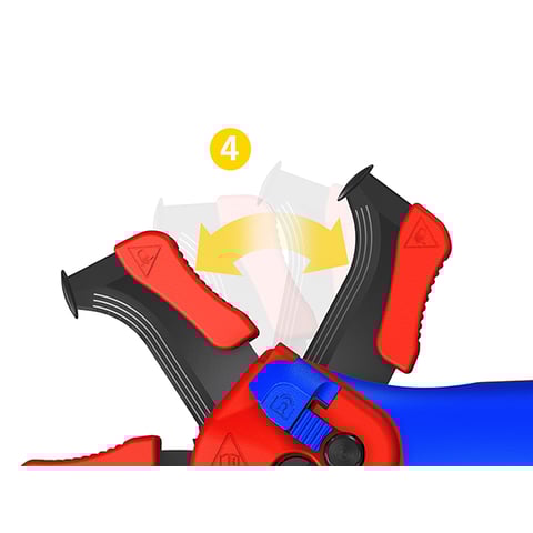 Stripping Knife With guide shoe and ratchet function | 16 50 145 SB