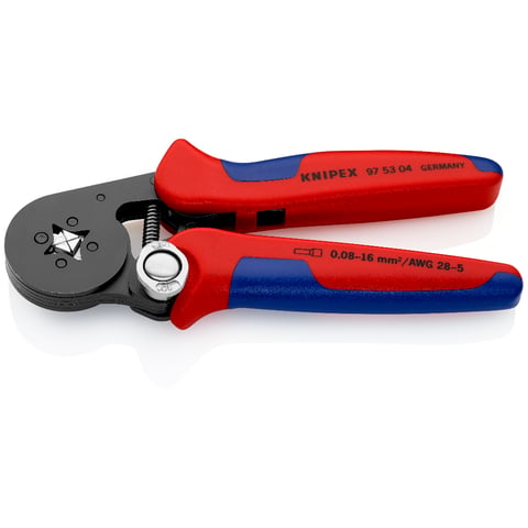 エンドスリーブ用自動調整圧着プライヤー サイドから挿入可能 | KNIPEX