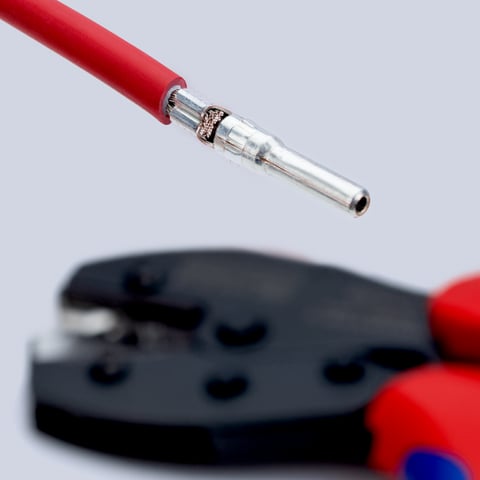 KNIPEX PreciForce Crimping pliers for MC4®/MC4® Evo 2 connectors