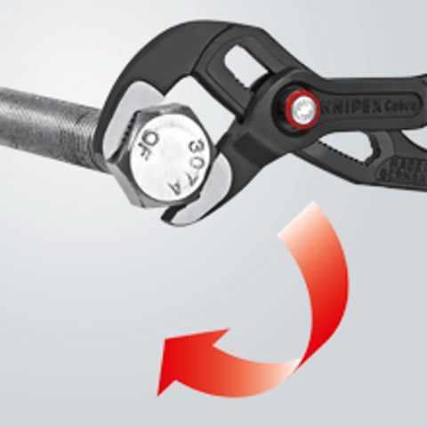 KNIPEX Cobra® QuickSet High-Tech Water Pump Pliers | KNIPEX