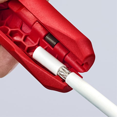 KNIPEX ErgoStrip® Universal-Abmantelungswerkzeug Für Linkshänder | 16 95 02 SB