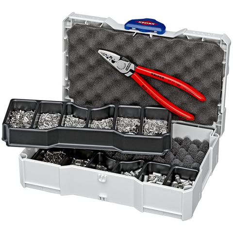 Crimp-Sortiment Für Aderendhülsen 1 x 97 71 180, 9 x Aderendhülsen-Sets | 97 90 05