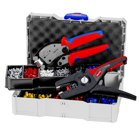 Crimp-Sortiment Für Aderendhülsen 1 x 97 53 18,  1 x 12 52 195, 9 x Aderendhülsen Sets | 97 90 14