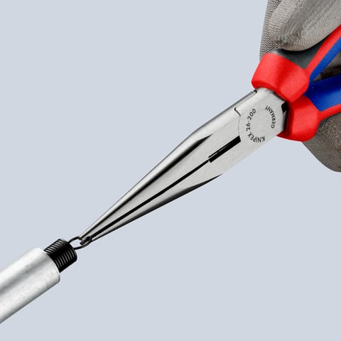 カッター付き平丸型プライヤー （くちばし型プライヤー） | KNIPEX