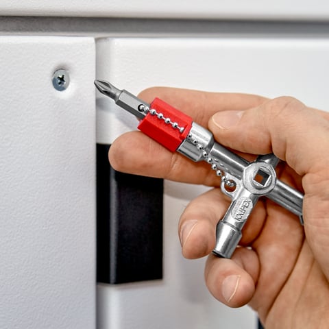 Control Cabinet Key For all standard cabinets and shut-off systems