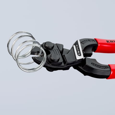 KNIPEX Tools - CoBolt Compact Bolt Cutter, 20 Degree Angled (7121200SBA) KNIPEX CoBolt® Compact Bolt Cutters | KNIPEX