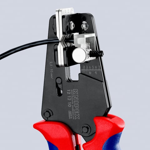 Precision Insulation Stripper With adapted blades | 12 12 10