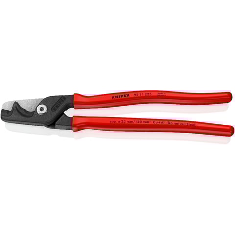 KNIPEX StepCut® XL Kabelschere mit Stufenschnitt | 95 11 225