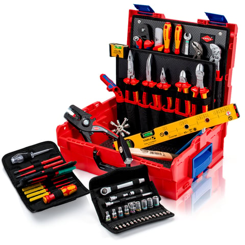 KNIPEX L-BOXX® Elektro 63-teilig | 00 21 19 LB E