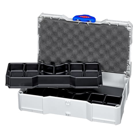 Knipex 97 90 06 Pince à sertir pour embouts de câble 0.25 à 16 mm² avec assortiment d'embouts