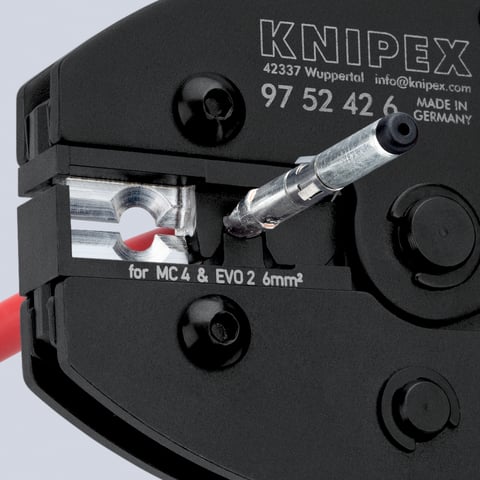 KeMi様 KNIPEX PreciForce Crimping pliers for MC4®/MC4® Evo 2 connectors