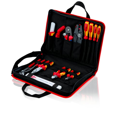 Schraubendreher (Slim) für Kreuzschlitzschrauben Pozidriv® | KNIPEX