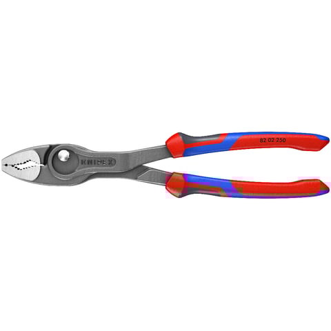 KNIPEX TwinGrip® Alicate de agarre frontal e lateral | 82 02 250