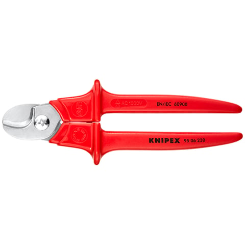 KNIPEX Kabelschaar benen met kunststof omspoten met