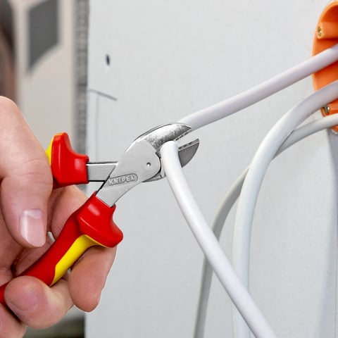 KNIPEX X-Cut® Kompakt-Seitenschneider Hochübersetzt | 73 06 160