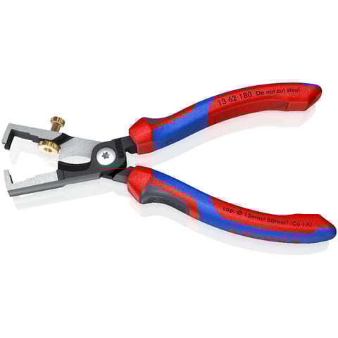 KNIPEX StriX® Insulation strippers with cable shears | 13 62 180