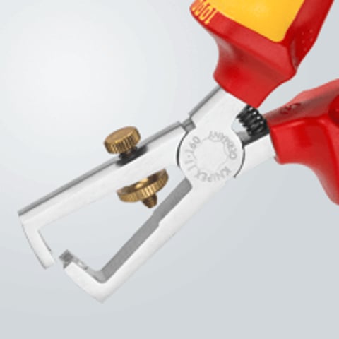 Alicate pelacables Con muelle de apertura universal | 11 06 160