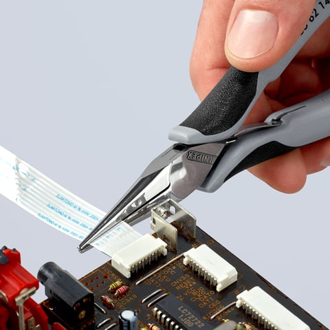 Elektronik-Greifzange ESD Mit durchgestecktem Gelenk | 35 62 145 ESD