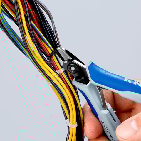 Präzisions-Elektronik-Seitenschneider Z. B. zum Öffnen von Kunststoff-Kabelverbindern | 79 02 125 S1