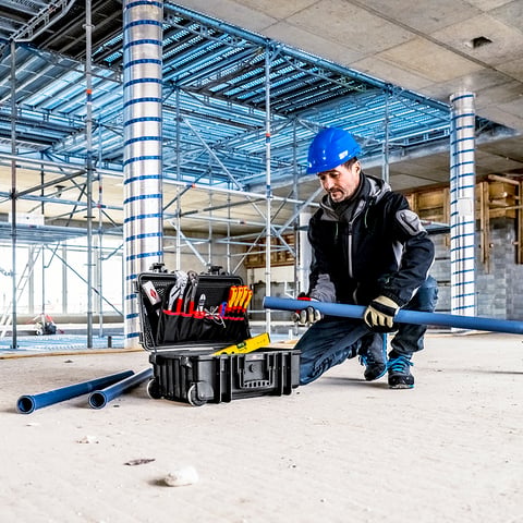 Werkzeugkoffer "Robust26 Move" Sanitär 17-teilig | 00 21 33 S