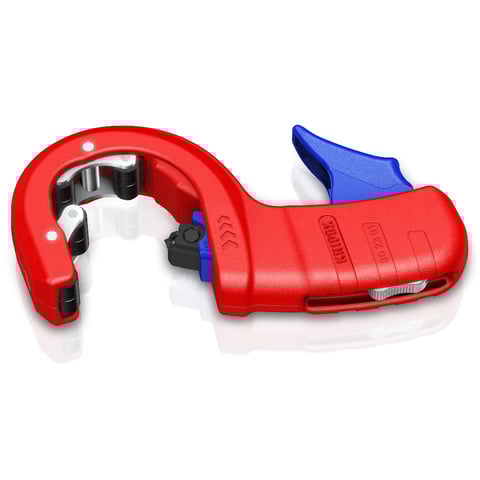 KNIPEX DP50 Tagliatubi per tubi di drenaggio in plastica a parete sottile | 90 23 01 BK